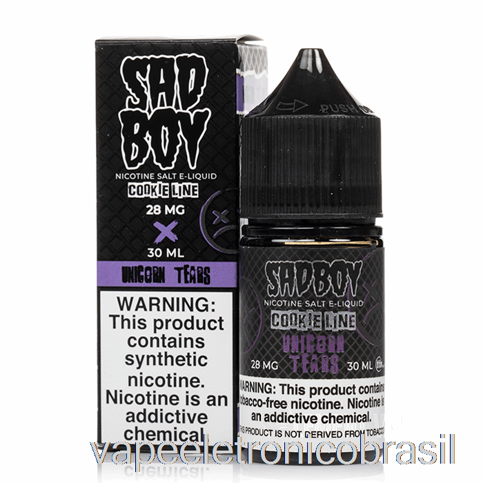 Vape Eletrônico Lágrimas De Unicórnio - Sais Sadboy - 30ml 48mg